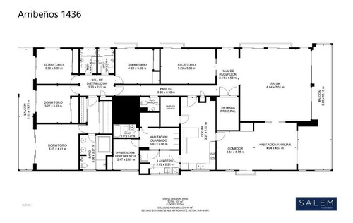 Imagen 2 de 30 de Departamento - Belgrano - Seis Ambientes - Amenities - Torre