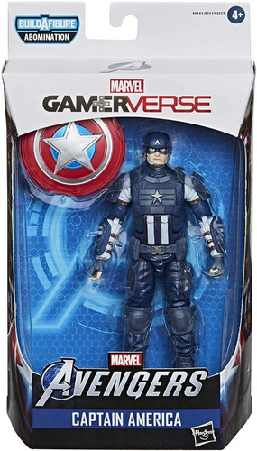 Imagen 1 de 3 de Marvel Legends Gamerverse Captain America