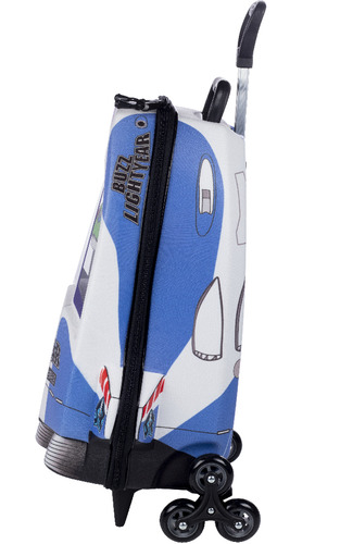 Mochila Nave Buzz Lightyear Com 6 Rodinhas Maxtoy 7405