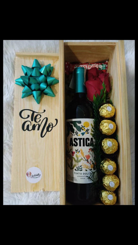 Imagen 10 de 10 de Caja Huacal Pino O Mdf Arreglos Regalos Gifts Box Cotillón