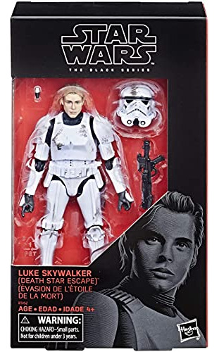 Figura De Acción Star Wars Luke Skywalker The Black Series D