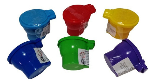 Inodoro Mini Slime Explosivo Juego Souvenir X 6 Unidades