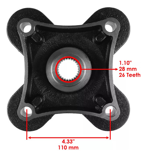 Masa Delantera/trasera Polaris Rzr Rs1 2018-2022