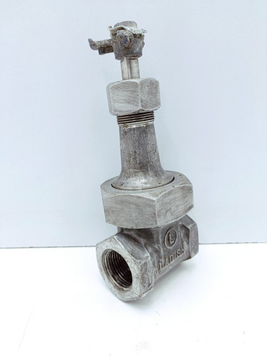 Llave Arresto Llave Paso Agua 1 Pulgad Acero Ladish Usa 0000 (Usado)