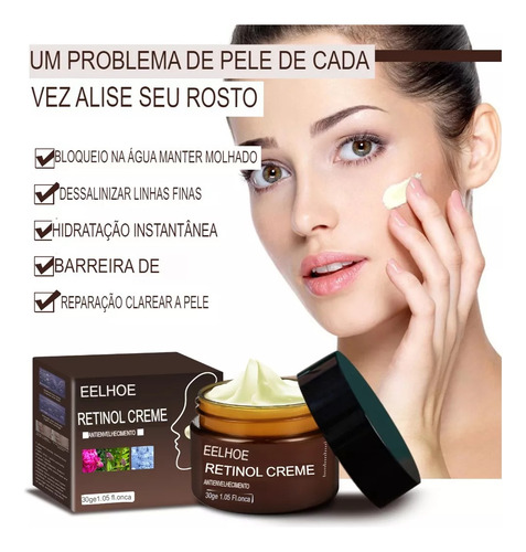 Crema Antiedad Para Arrugas Y Momentos Corporales Con Retino