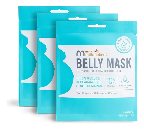 Mascarillas Munchkin® Milkmakers® Para Piel En Embarazo, 3 P