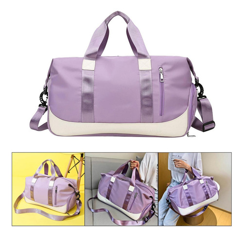 I Bolsa De Deporte De Lona De Gimnasio Con Bolsillo De