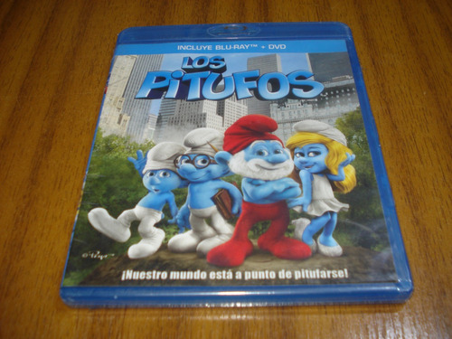 Bluray Los Pitufos / (nuevo Y Sellado) Español Latino