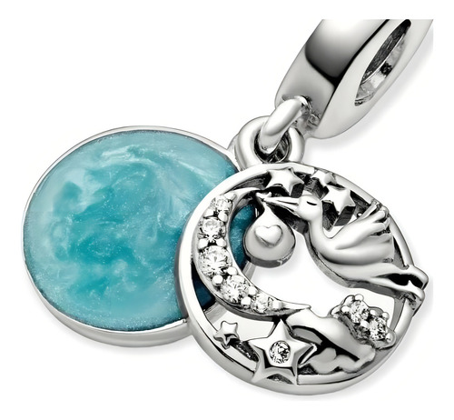 Charm Pandora Modelo Plata 925 Cigueña Bebe