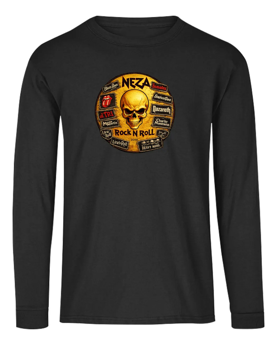 Playera Nezarock  Parches Original — 8