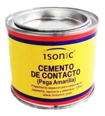 Pega Cemento De Contacto  Amarilla (carpintero)  125 Gr