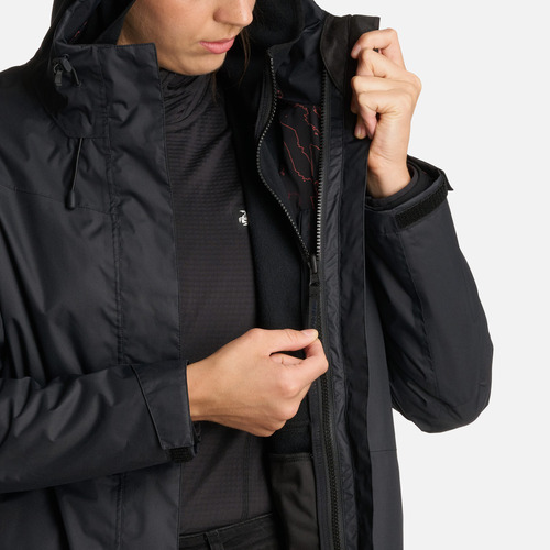 Chaqueta Mujer Corteza Negro Haka Honu I25