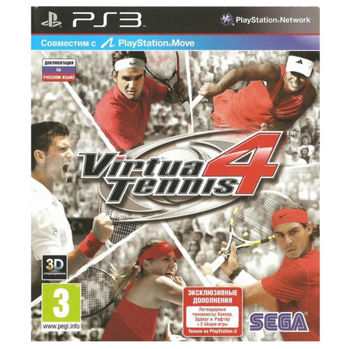 Juego Virtual Tenis 4 Para Playstation 3 Original Circuit