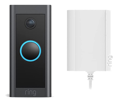 Ring Video Doorbell Wired Con Adaptador De Corriente
