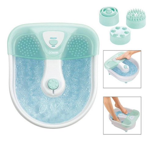 Masajeador Tina Spa Pies Con Burbujas Calefacción Conair 