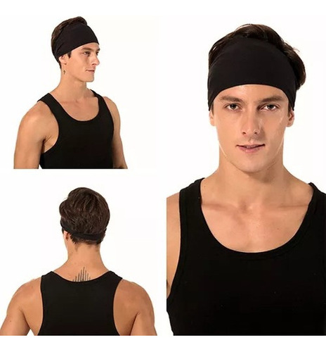 . Diademas Deportivas 4 Pzas Para La Cabeza Con 4 Colores