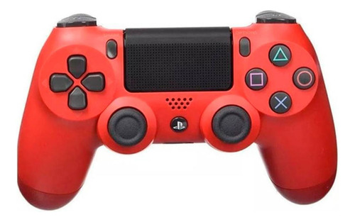 Joystick Inalambrico Ps4 Rojo Dualshock Reacondicionado (Reacondicionado)