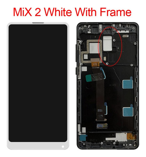 Pantalla Lcd+marco Compatible Con Xiaomi Mi Mix 2 Mix 2s