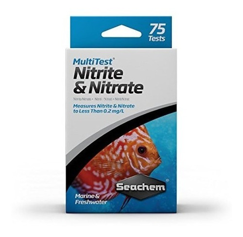 Seachem Multitest Nitrito Y Nitrato Test Kit