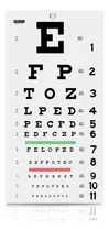 Comprar Gráfico De Ojo De Snellen Optometria Prueba De La Vista 20ft
