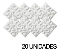 Comprar 20 Placas Revestimento Parede Painel Alto Relevo 3d Decora