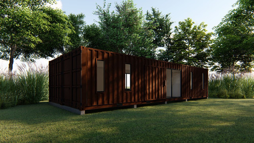 Imagen 8 de 10 de Casas Container Lista Para Vivir Hometainer