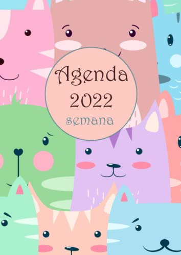 Agenda 2022 Semana: Agenda 2022 Semana Vista A4 Enero A Dici