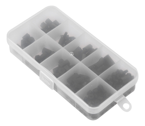 Para Juego De 180 Tornillos Y Tuercas Hexagonales De Nailon