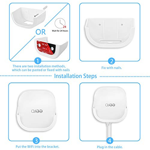 Soporte De Pared Para Eero 6, Soporte Vhb Sin Tornillos Para
