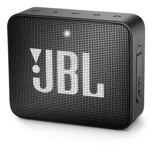 Bocina JBL Go 2 portátil con bluetooth waterproof midnight black 110V/220V