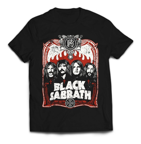 Camiseta Black Sabbath Obey Rock Activity
