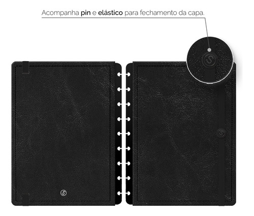Capa E Contracapa Caderno Iscool M Solid Touch