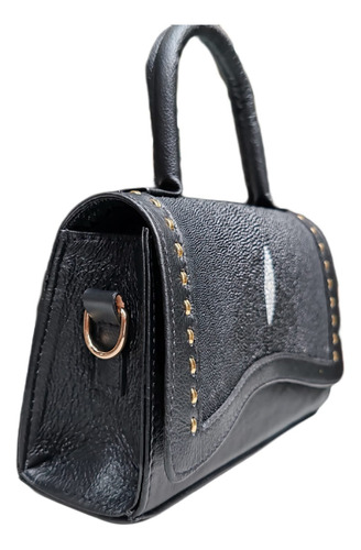 Bolso Mujer Piel Exotica Original Cocodrilo Serpiente Mantar
