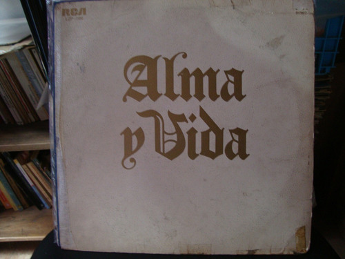 Vinilo Alma Y Vida Homonimo Rn1