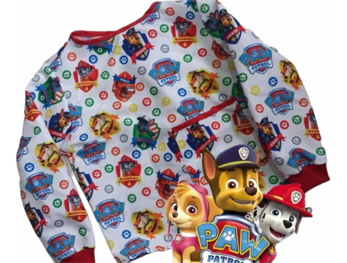 Delantal Escolar Antifluido Niño Paw Patrol