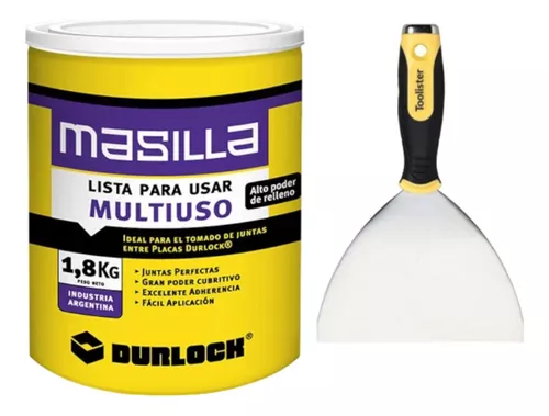 Masilla Bicomponente para plásticos