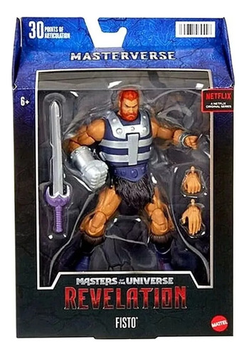 Fisto Masters Of The Universe Revelation Heman