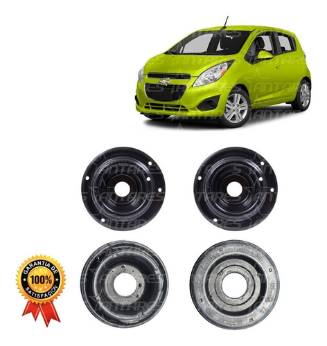 Cazoletas Delant + Rodamientos Chevrolet Spark Lt 2006 2015