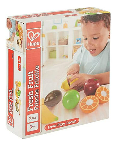 Set Juguetes Cocina Frutas Madera Hape Premiado