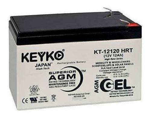 Pila Keyko Bateria Sellada 12v 12ah
