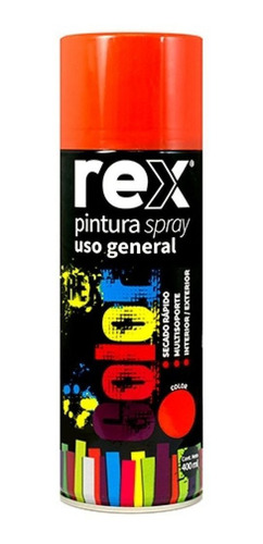 Pintura En Spray Naranja Rex - Mosca