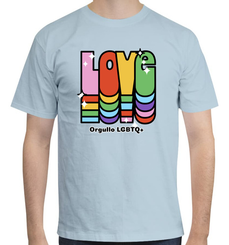 Playera Moda Love Orgullo Lgbt - Unisex - Pride Day