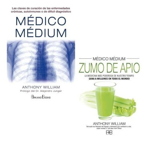 Pack Médico Médium - Médico Médium +  Zumo De Apio 