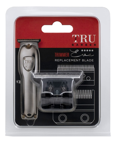 Cuchilla Para Patillera Repuesto Trimmer Evo Tru Barber