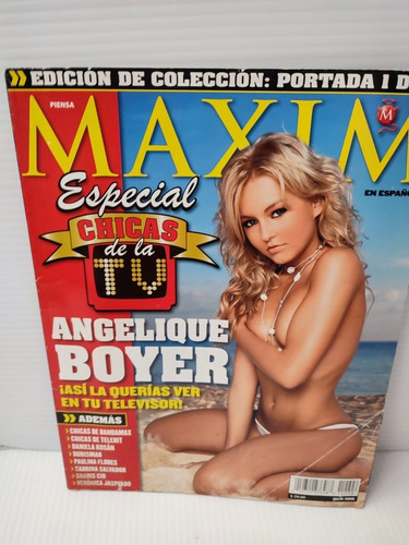 Revista Maxim Angelique Boyer