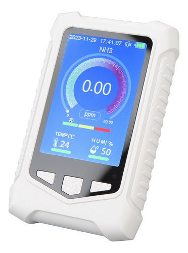 Teste De Medidor De Nh3 Portátil Com Precisão De 0 A 50 Ppm