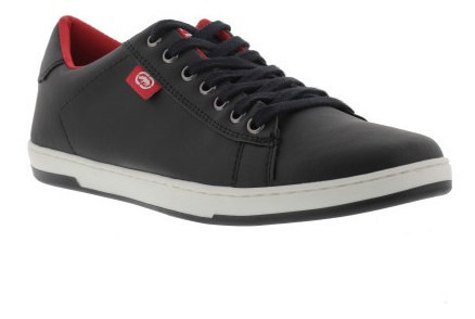 Sapatênis Masculino De Couro - Preto