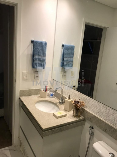 Imagem 13 de 30 de Apartamento Duplex A Venda Com 2 Dormitórios Vista Para O Mar Na Pompéia Em Santos - Ap00907 - 70711772