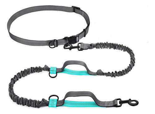 Correa For Perros Manos Libres Con Cintura Ajustable Y