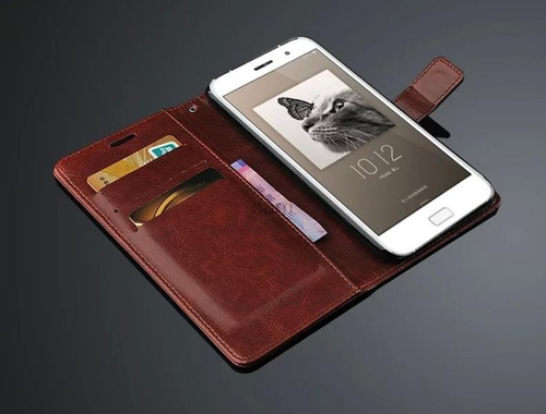 Estuche Tipo Agenda Para Lenovo Zuk Z1 Color Negro